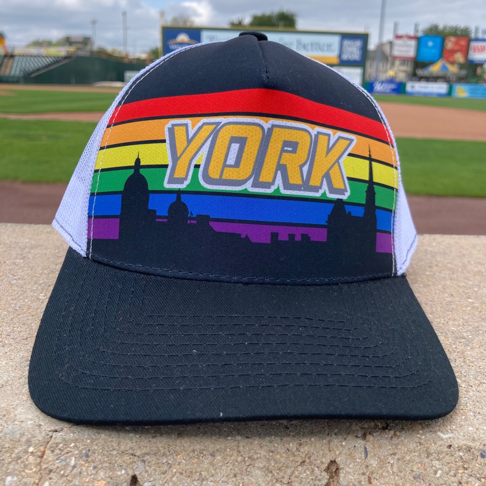 new york yankees rainbow hat